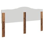 vidaXL Tête de lit Bois Ancien 200 cm Bois d'ingénierie