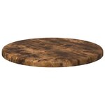 vidaXL Plateau de table Chêne fumé 30 x 30 x 1 5 cm Bois d'ingénierie