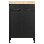 vidaXL Buffet 47x35x76 cm Bois de manguier brut