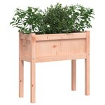 vidaXL Jardinières avec pieds 70x31x70 cm bois massif douglas