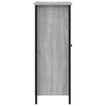 vidaXL Buffet sonoma gris 70x30x80 cm bois d'ingénierie