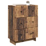 vidaXL Armoire à tiroirs 66 x 34 5 x 90 cm Bois d'ingénierie
