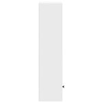 vidaXL Bibliothèque blanc 31x24x102 cm bois d'ingénierie