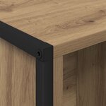 vidaXL Bibliothèque Chêne artisan 99 5 x 30 x 108 5 cm