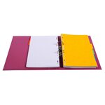 Classeur à levier PVC A4 D50mm PremTouch fuchsia EXACOMPTA