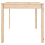 vidaXL Table de jardin 82 5x82 5x76 cm bois massif de pin