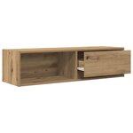 vidaXL Meubles TV 2 Pièces chêne artisanal 100x31x25 5 cm bois ingénierie