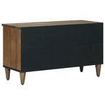 vidaXL Meuble TV Marron 80 x 33 5 x 46 cm Bois de mangue massif