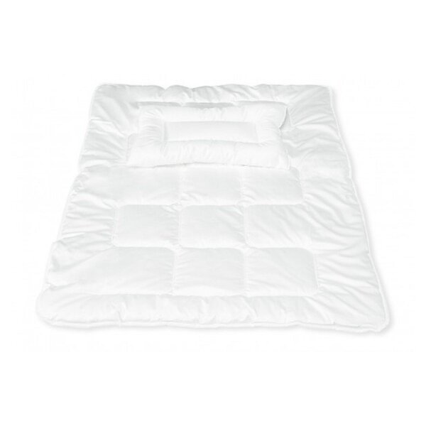 Couverture avec oreiller Allergo Housse en coton rembourrage polyester