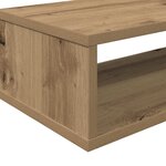 vidaXL SupportmuralpourTV 150x25x28 5cm Bois d'ingénierie