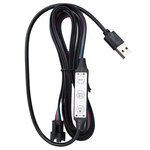 vidaXL Cadre de lit avec LED sans matelas blanc 180x200 cm