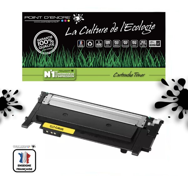 CLT-C404S - JAUNE - Grande capacité