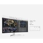 Lg 34wk95c-w led display 86 4 cm (34") 3440 x 1440 pixels ultrawide quad hd blanc