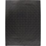 Protège-cahier pvc opaque sans rabat  18/100ème 24 x 32 cm noir calligraphe