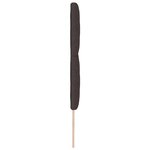 vidaXL Tête de Lit en Tissu Géométrique Marron foncé 180 cm tissu