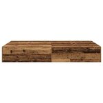 vidaXL Cadre de lit Bois ancien 200 x 120 x 31 5 cm Bois d'ingénierie