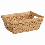 vidaXL Paniers de rangement 2 Pièces Naturel 38 x 28 x 15 cm