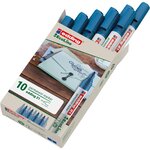 Marqueur Permanent 21 Ecoline Bleu 1 5-3 mm x 10 EDDING