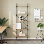 vidaXL Bibliothèque Chêne artisanal 56 x 32 x 174 cm Bois d'ingénierie
