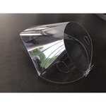 Visière de protection haute qualité plexiglas ajustable haute transparence Stock-Bureau