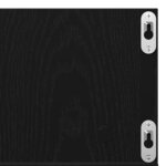 vidaXL Étagère Murale Chêne noir 75 x 18 x 18 cm Bois d'ingénierie