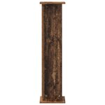 vidaXL Support de Plante Bois ancien 25 x 25 5 x 100 5 cm