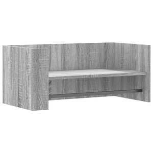 vidaXL Étagère murale sonoma gris 70 5x35x30 5 cm bois d'ingénierie