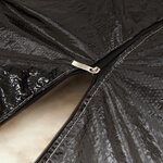 vidaXL Sacs de rangement pour coussins de jardin 2 Pièces noir