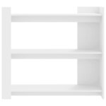 vidaXL Table console blanc 100x35x90 cm bois d’ingénierie