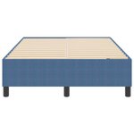 vidaXL Cadre de lit plateforme Bleu 120 x 200 cm