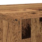 vidaXL Buffet Bois ancien 90 x 34 x 80 cm Bois d'ingénierie