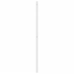 vidaXL Tête de lit de remplacement métal blanc 160 cm