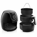 Princess friteuse xxl 1700 w 5 2 l noir