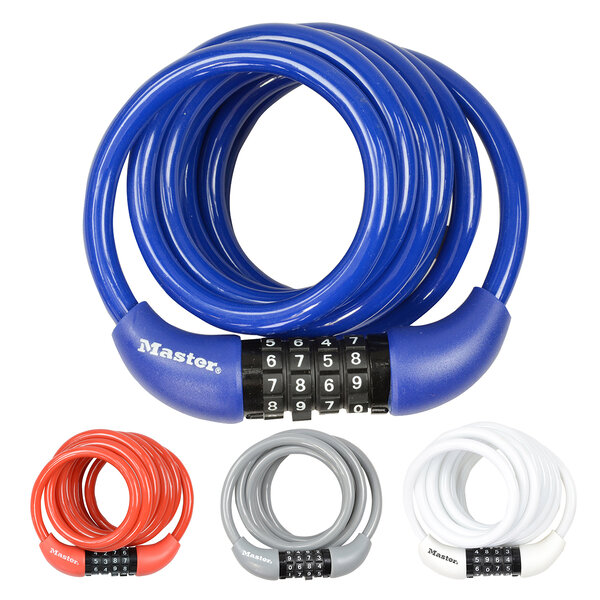 Cable Antivol Vélo 1 8 m Câble Combinaison Couleur Aléatoire