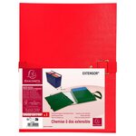 Chemise Dos Extensible Extensor® - 24x32cm - Couleurs Assorties - X 10 - Exacompta