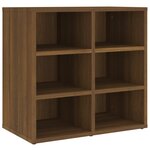 vidaXL Armoire à chaussures Chêne marron 52 5x30x50 cm