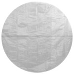 vidaXL Film solaire de piscine flottant PE 381 cm Gris