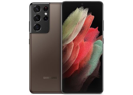Samsung galaxy s21 ultra 5g dual sim - marron - 128 go - très bon état