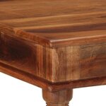 vidaXL Table de bar 120x60x107 cm bois massif d'acacia