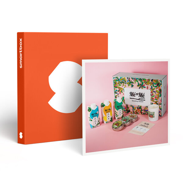 SMARTBOX - Coffret Cadeau Coffret sain et bio livré à domicile avec boissons bonbons et bougies parfumées - Gastronomie