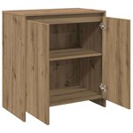 vidaXL Buffet chêne artisanal 70x41x75 cm bois d'ingénierie