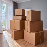 Pack and Move - Lot 6 rouleaux ruban adhésif marron pour emballage et déménagement - 66 m - Qualité Premium