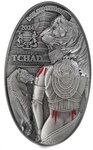 Pièce de monnaie en Argent 10000 Francs g 62.2 (2 oz) Millésime 2024 AZTEC WARRIOR QUEEN
