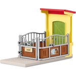 Schleich 42609 - Box avec Poney Icelandais - Extension Ferme Educative