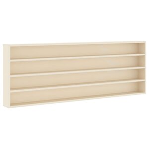 vidaXL Vitrine Murale Beige 100 x 8 5 x 36 cm Bois d'ingénierie