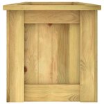 vidaXL Jardinière surélevée 291x50x50 cm Bois de pin imprégné
