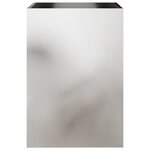 vidaXL Jardinière argenté 52x48x75 cm acier inoxydable
