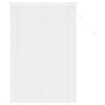 vidaXL Store Vénitien Blanc 150 x 90 cm 25 mm PVC