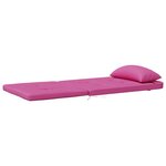 vidaXL Coussins de chaise adirondack lot de 2 rose tissu oxford