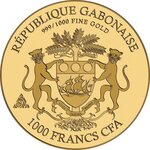 Pièce de monnaie en Argent 1000 Francs g 0.031 (1/1000 oz) Millésime  LIGHT OF CHRISTMAS 1/1000